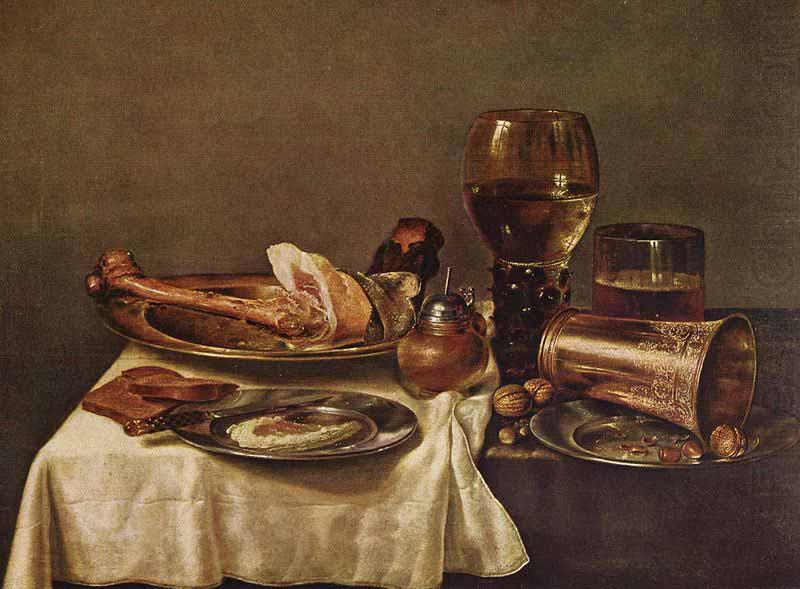 Stilleben mit Schinken, HEDA, Willem Claesz.